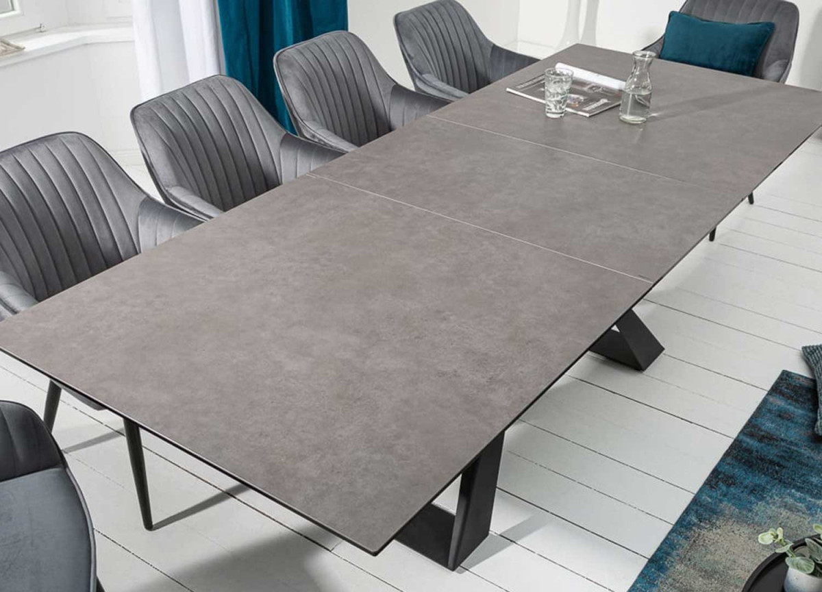 Table à manger en céramique 180-230 cm