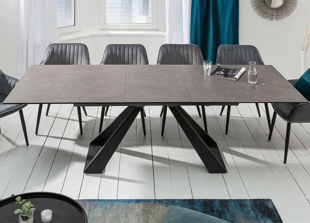 Table à manger en céramique 180-230 cm