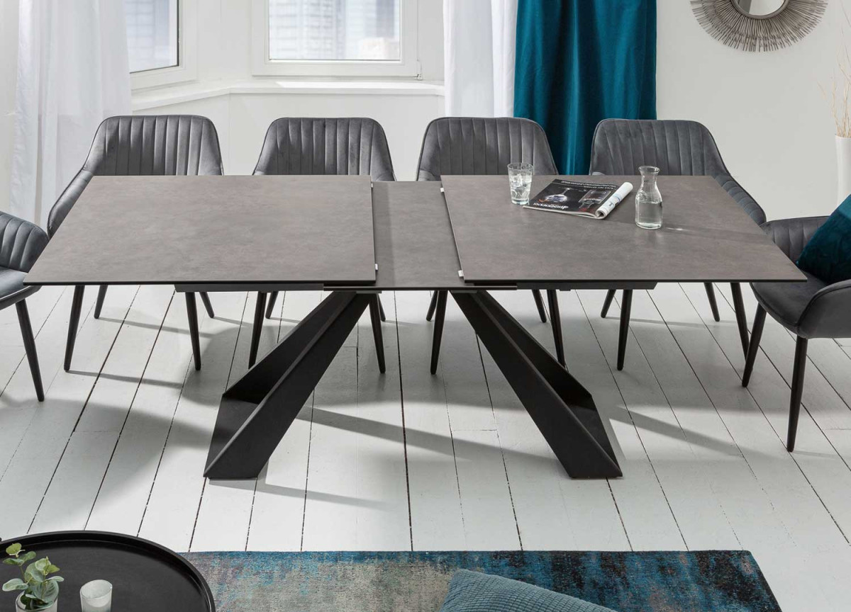 Table à manger en céramique 180-230 cm