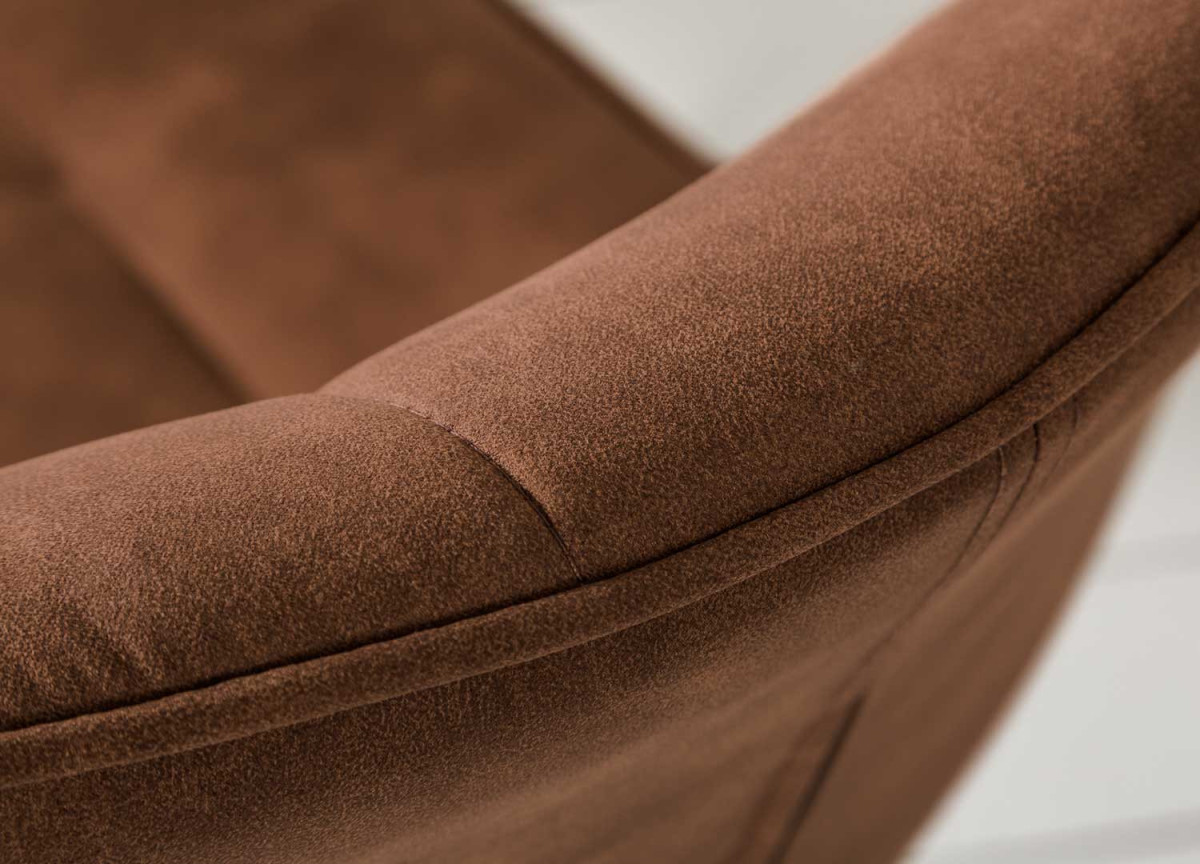 Chaises cantilever marron