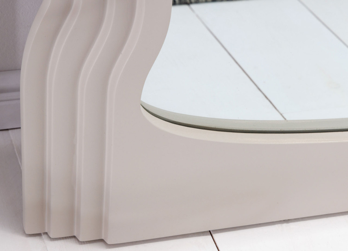 Miroir Vague Couleur Grège 160 cm