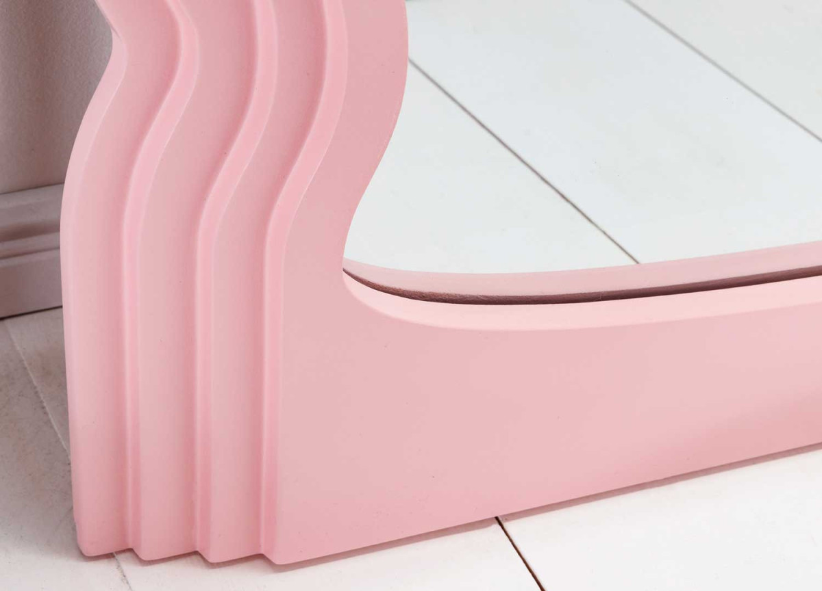 Miroir Vague Rose 160 cm