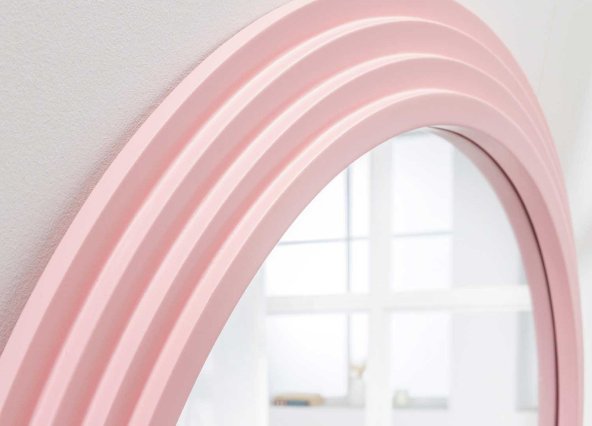 Miroir Vague Rose 160 cm