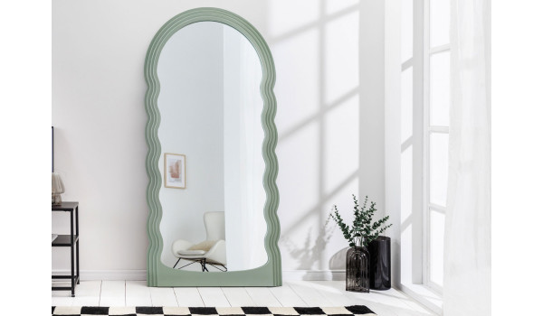 Miroir design vert sauge 160 cm