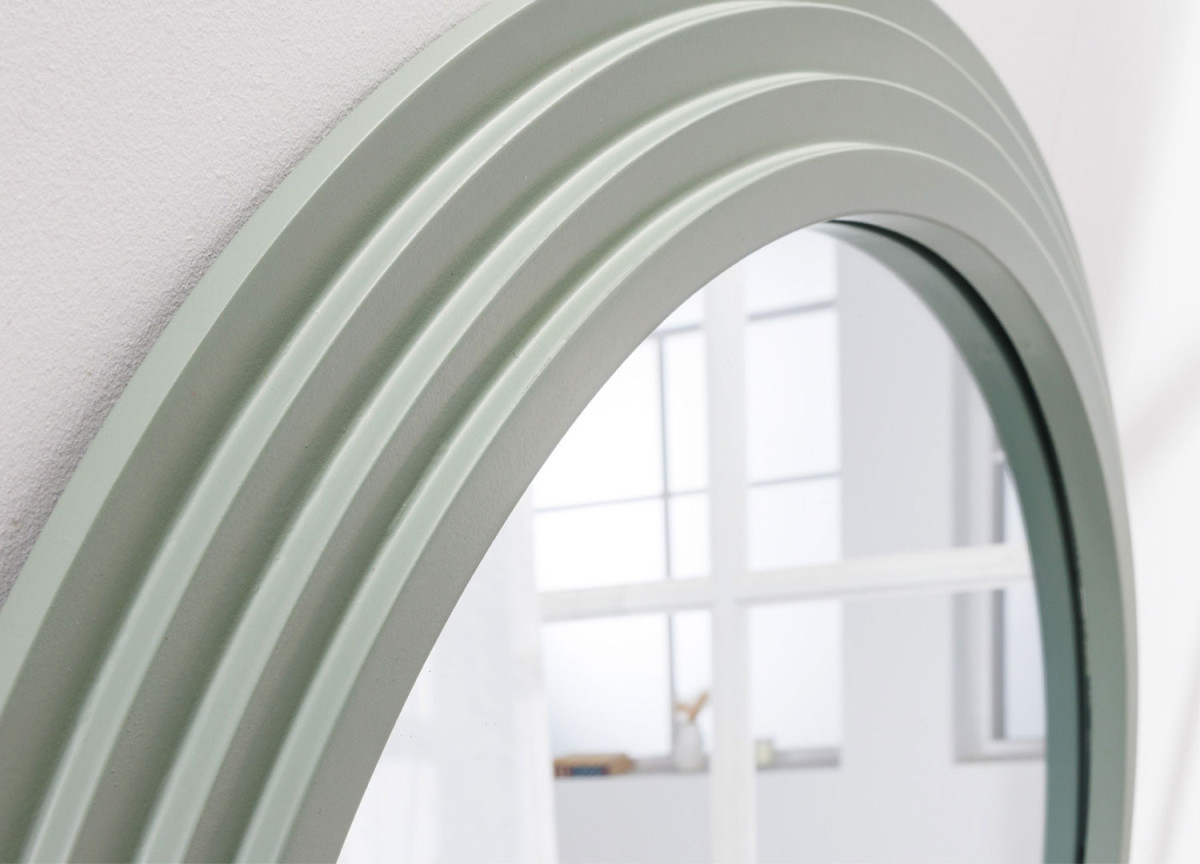 Miroir Vague Vert Sauge 160 cm