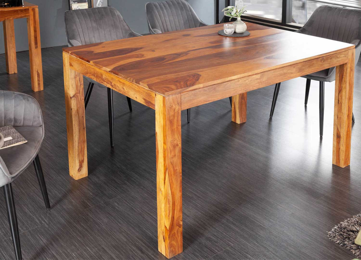 Table de repas rectangulaire 140 cm