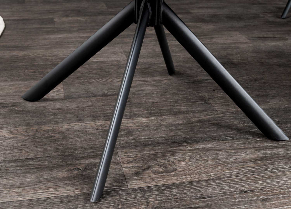 Fauteuils rotatifs velours bleu