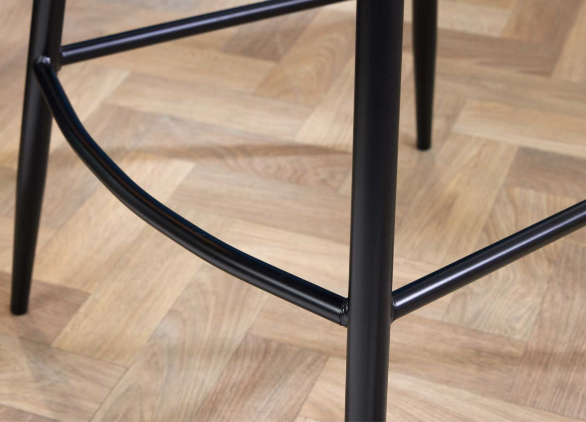 Fauteuils de bar modernes velours jaune