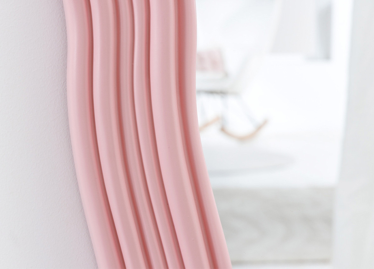 Miroir Organique Rose 100 cm
