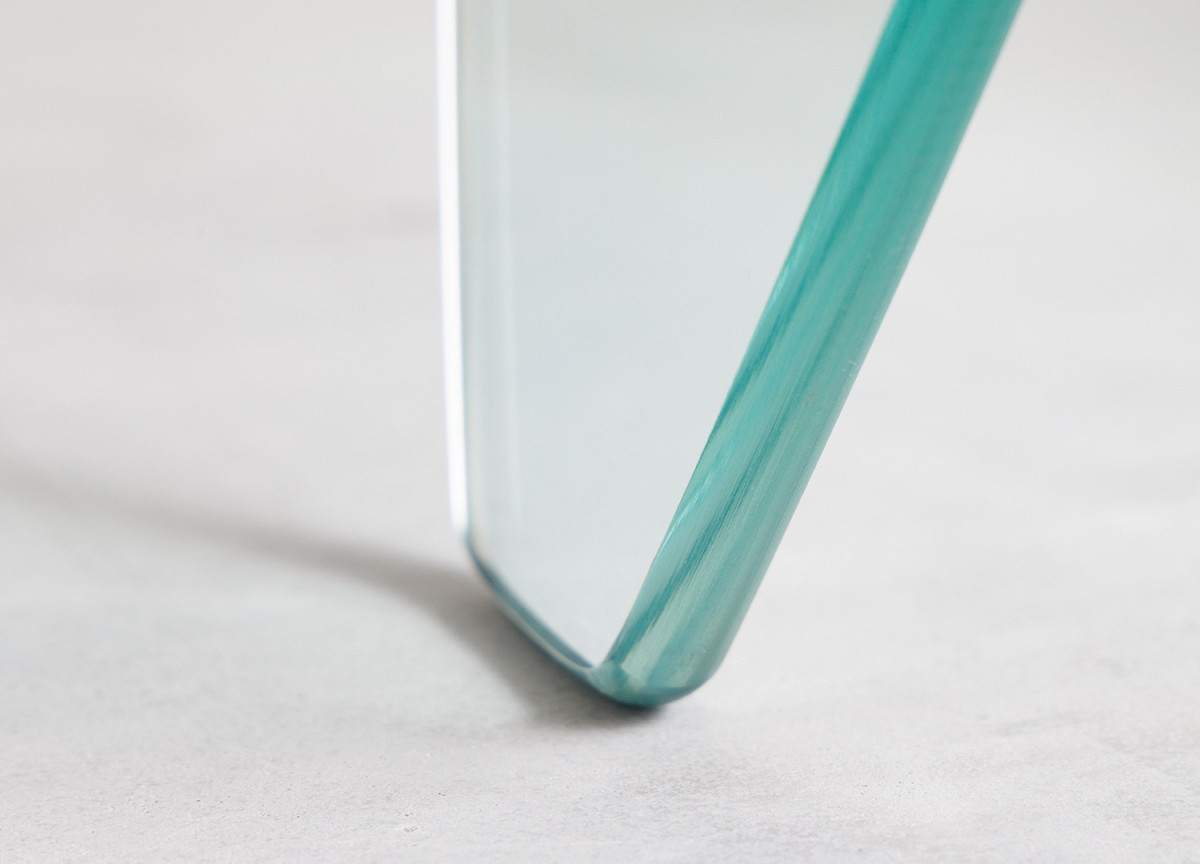 Porte-revues design en verre