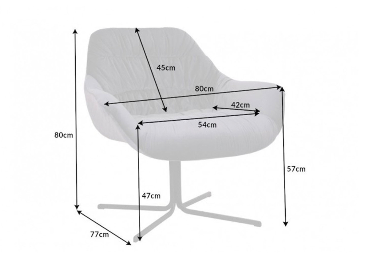 Fauteuil de relaxation jaune moutarde