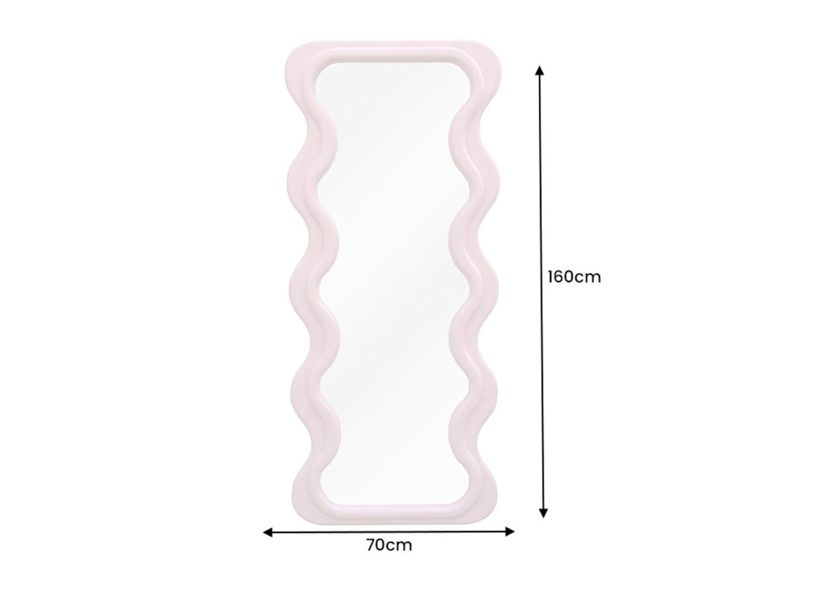 Grand miroir 160 cm forme originale