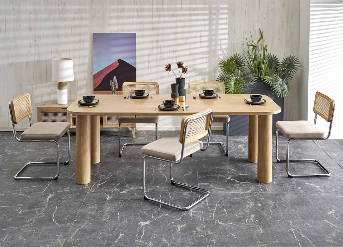 Table de repas extensible 160-240 cm