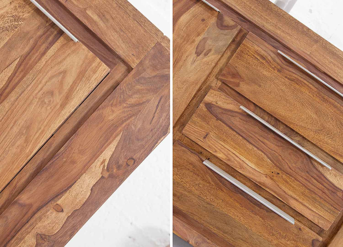 Buffet en bois massif 175 cm