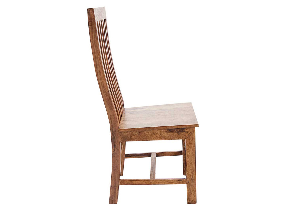 Chaises en bois de shesham