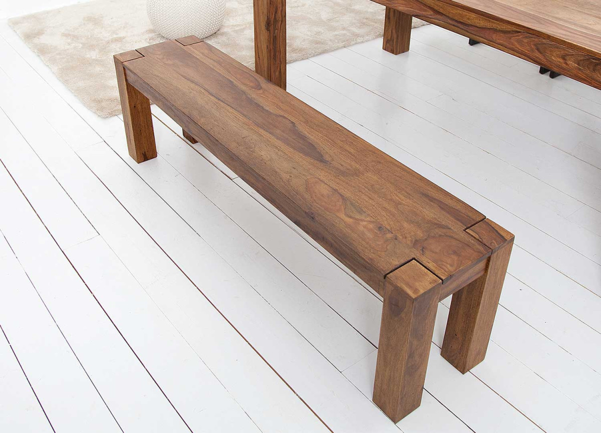 Banc salle à manger bois massif
