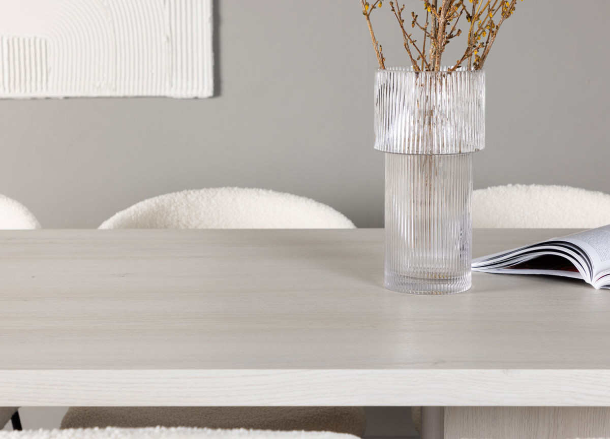 Table à manger contemporaine 200 cm