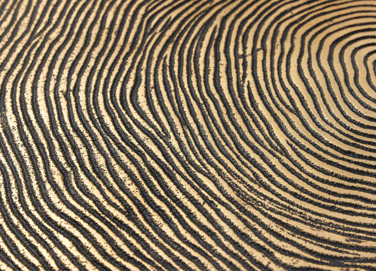 Tables Basses Design Dorées et Métal Noir