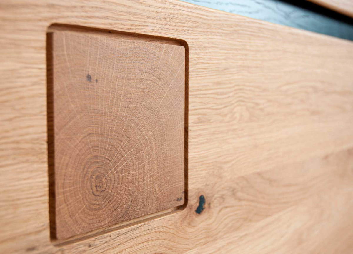 Meuble TV 120 cm - 1 Tiroir, 1 Niche