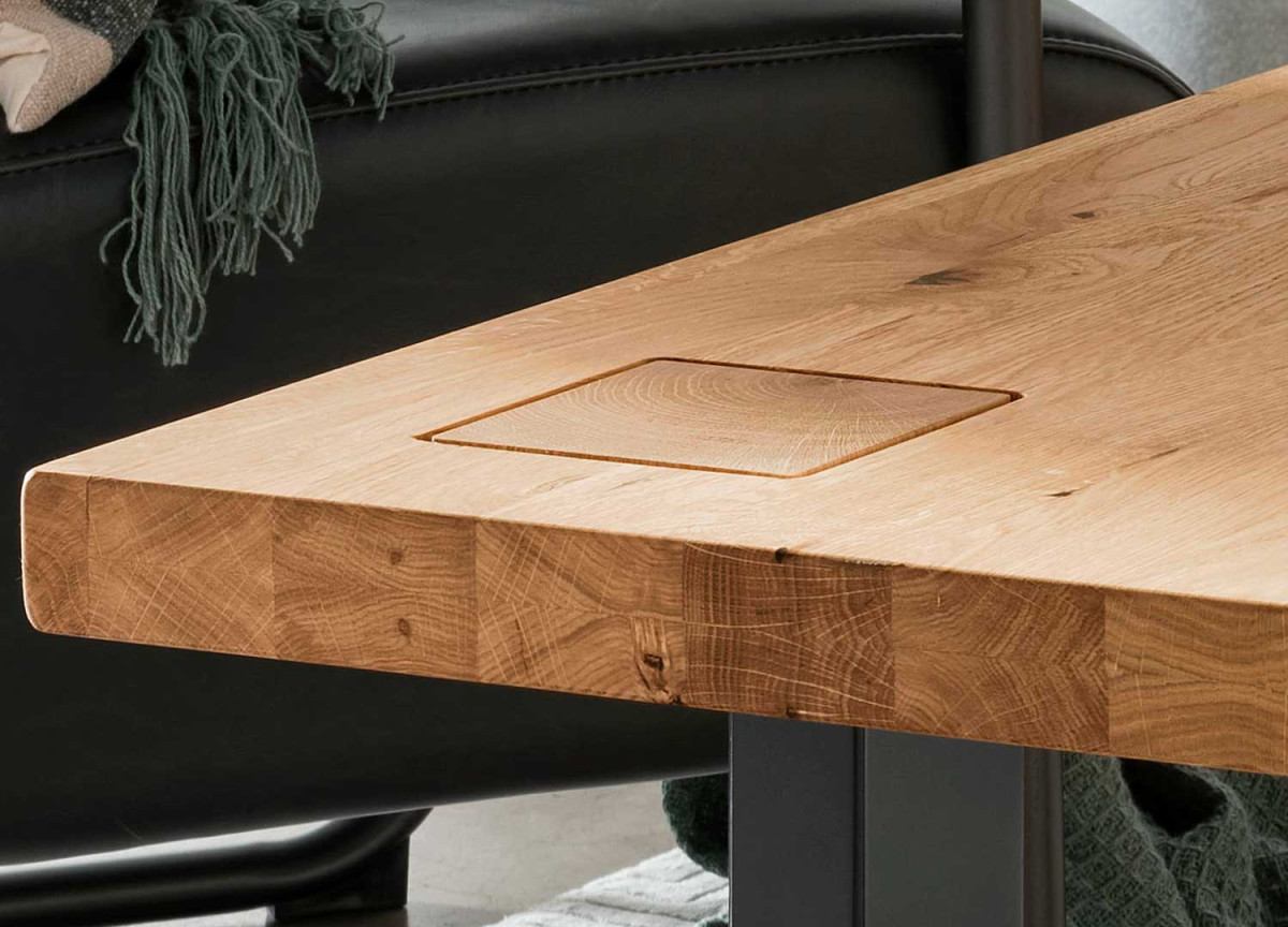 Table basse en Bois Rectangulaire 110x70 en Chêne