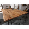 Petite table en bois massif 120 cm