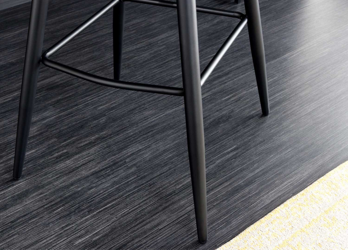Tabourets de bar velours gris