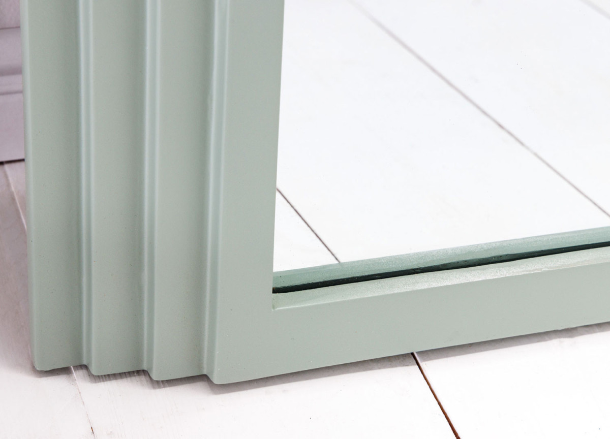 Miroir Art Déco 160 cm Vert Sauge
