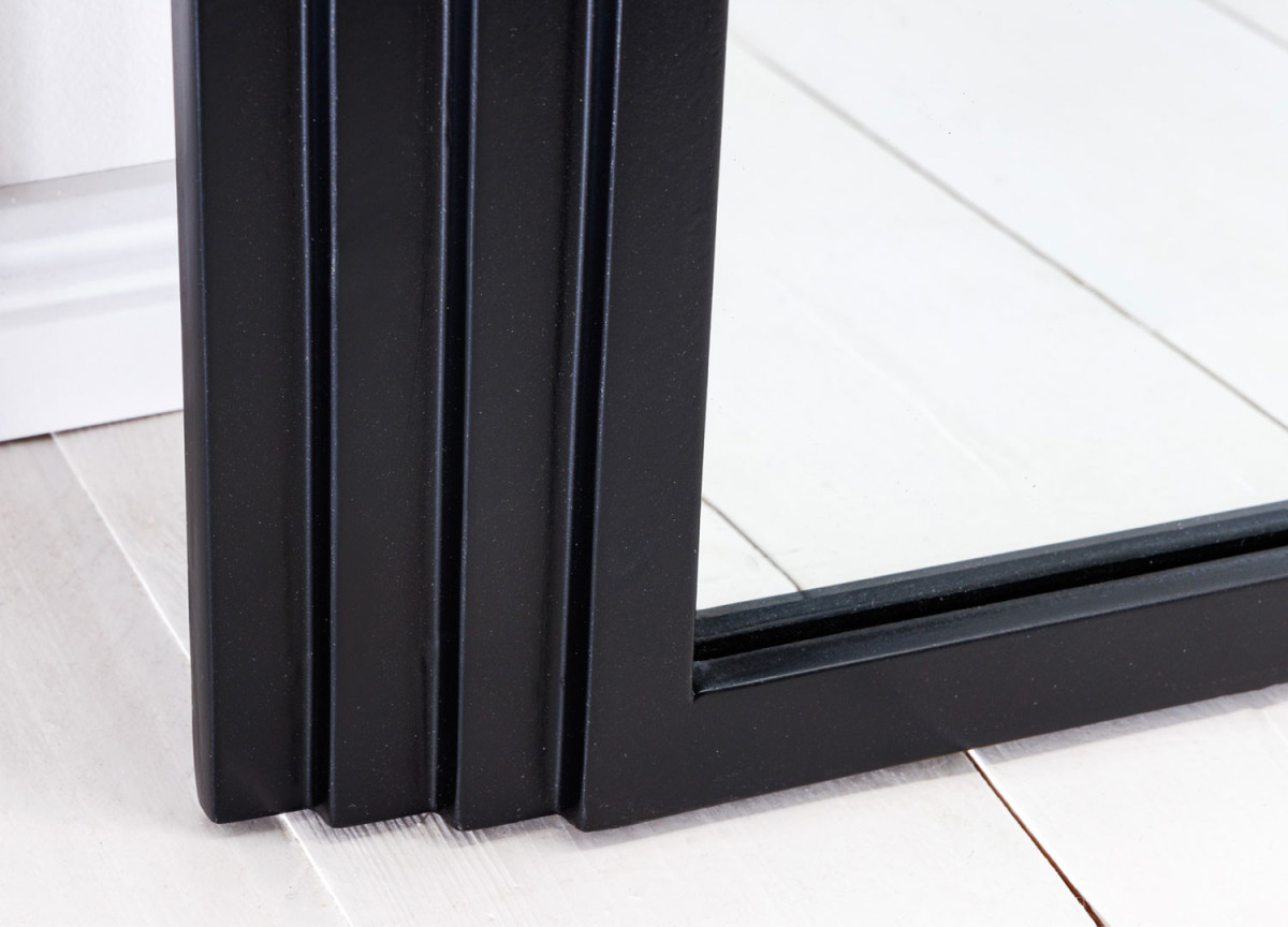 Miroir Cadre Noir Art Déco 160 cm