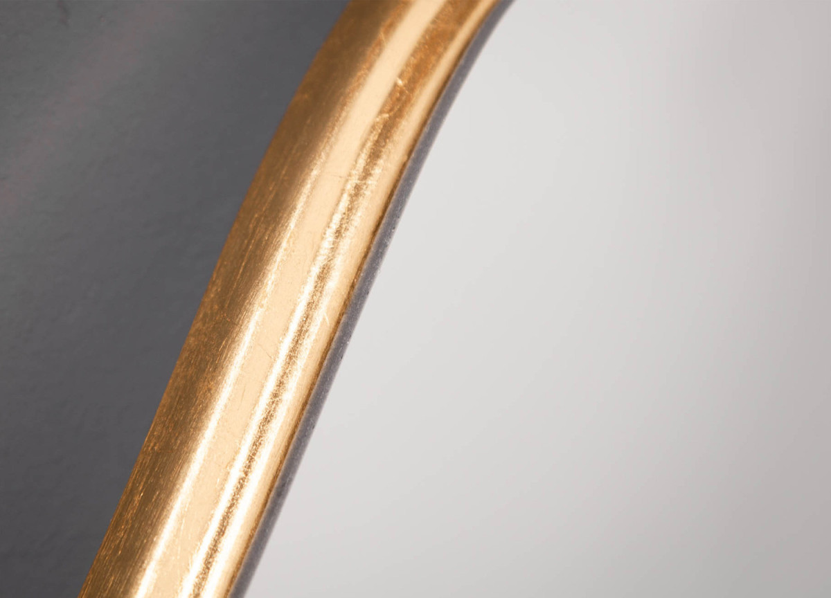 Miroir Moderne Baroque Doré