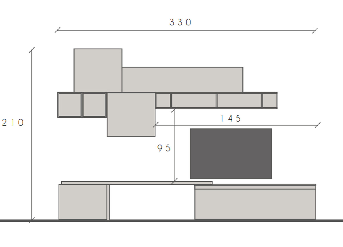 Ensemble TV contemporain