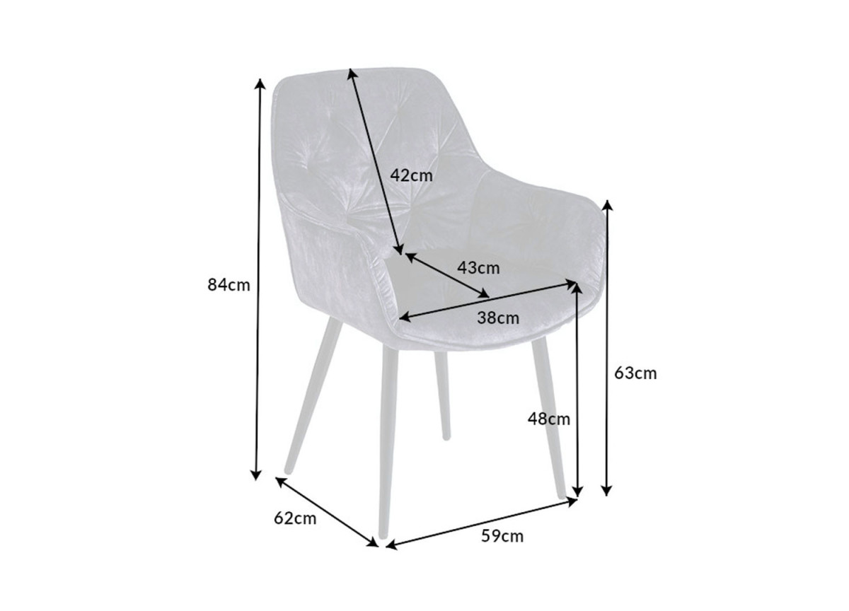 Fauteuils velours gris vert et métal noir