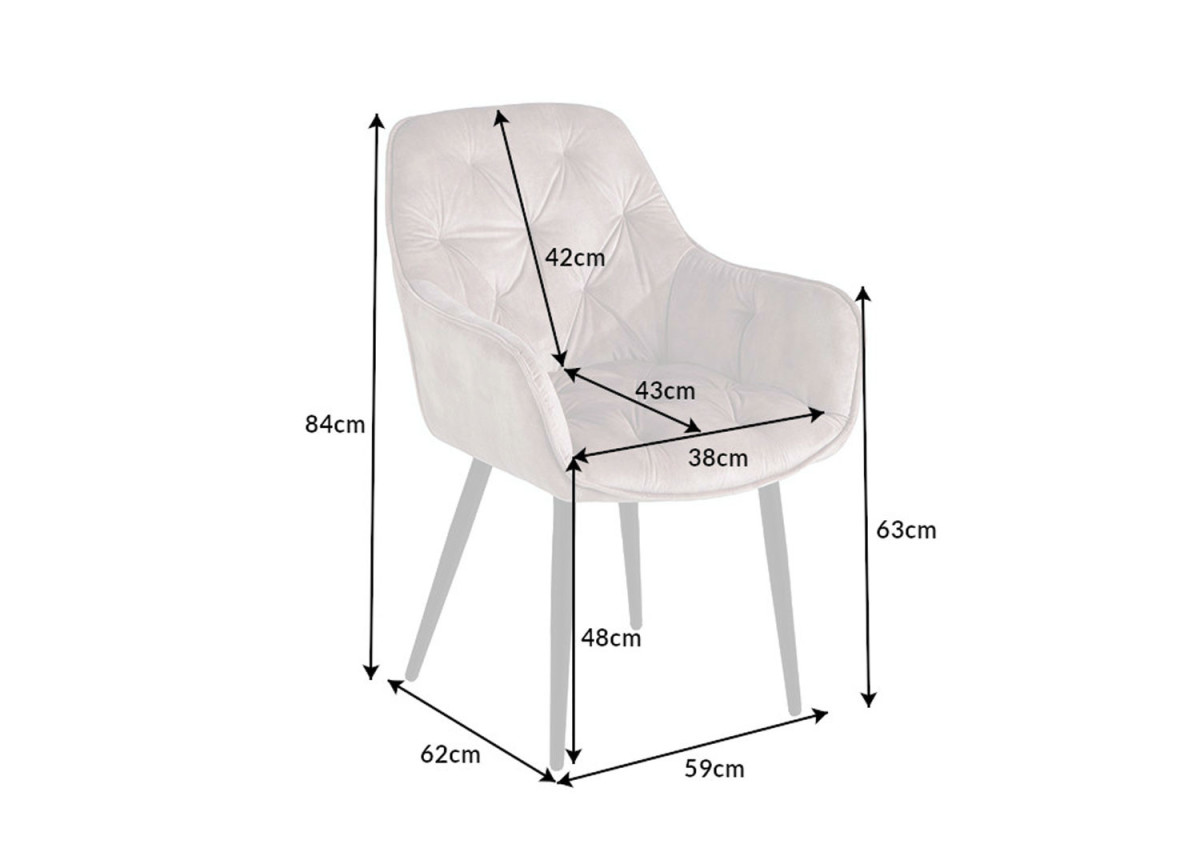 Chaises avec accoudoirs pétrole