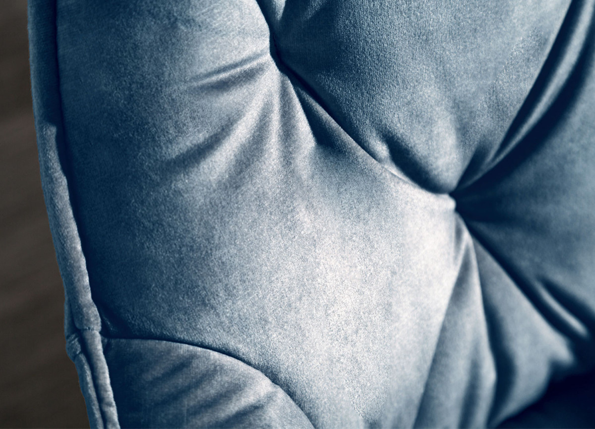 Chaises avec accoudoirs pétrole