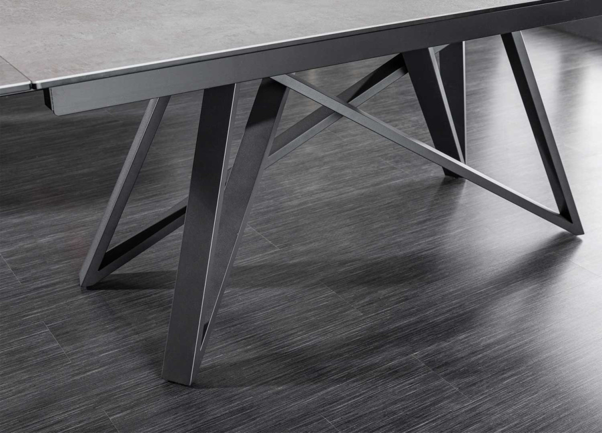Table à manger extensible en céramique 180-260 cm