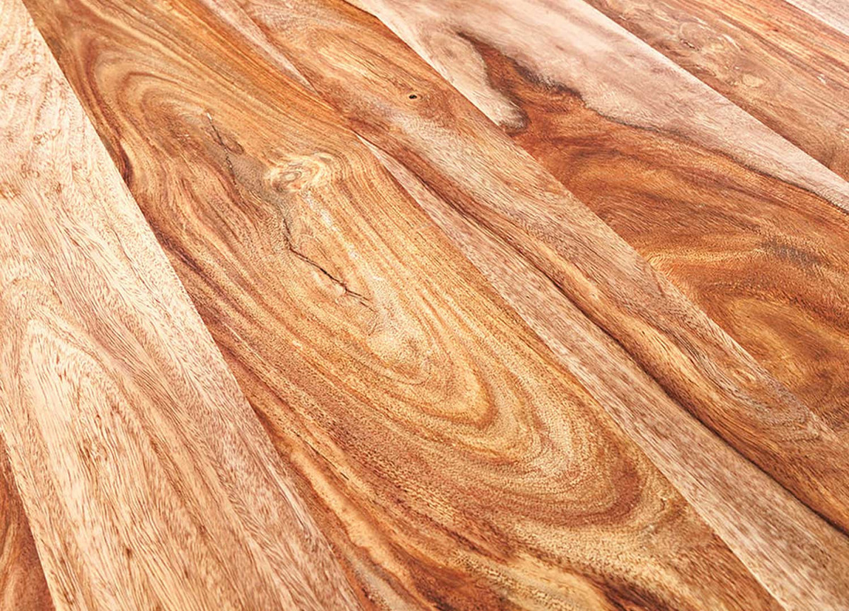 Table à Manger Industrielle Bois et Métal