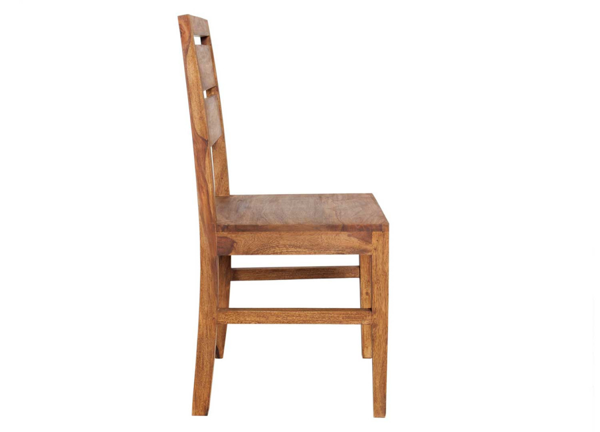 2 Chaises en bois massif