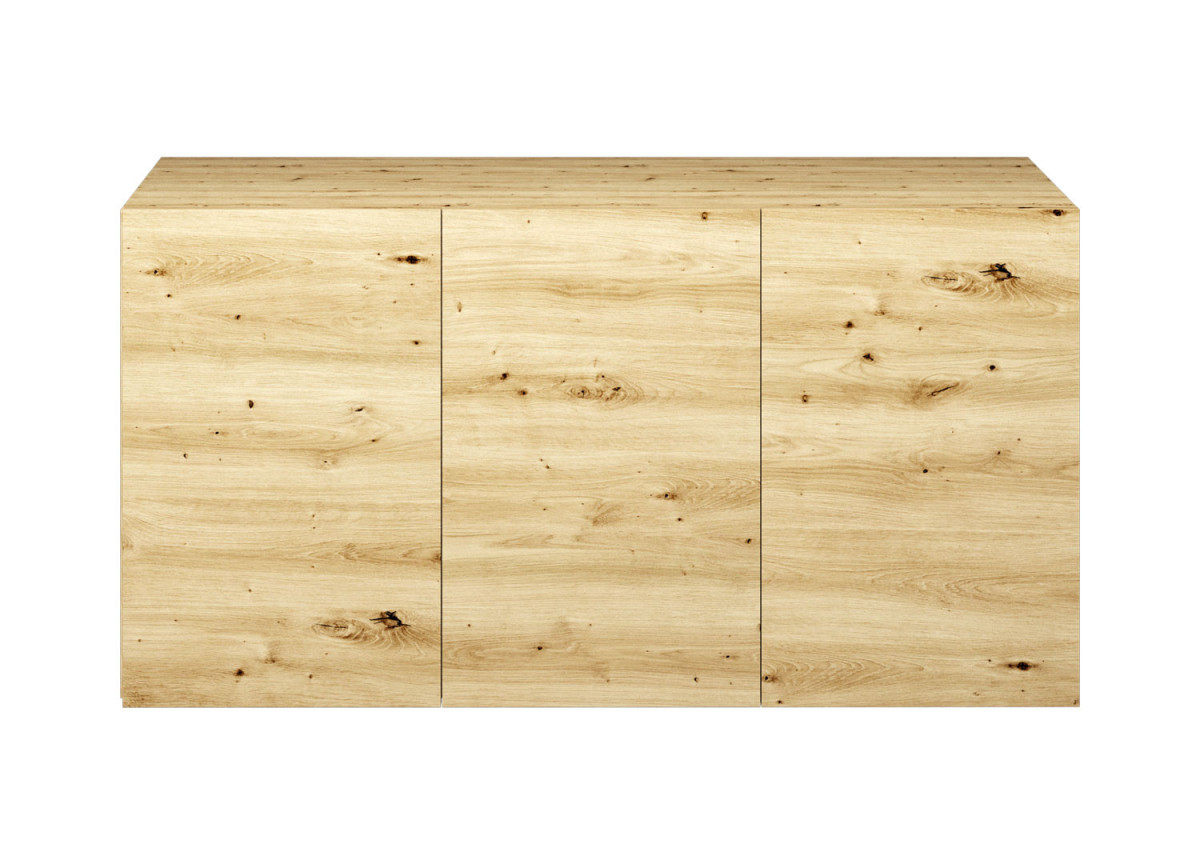 Buffet suspendu chêne artisan