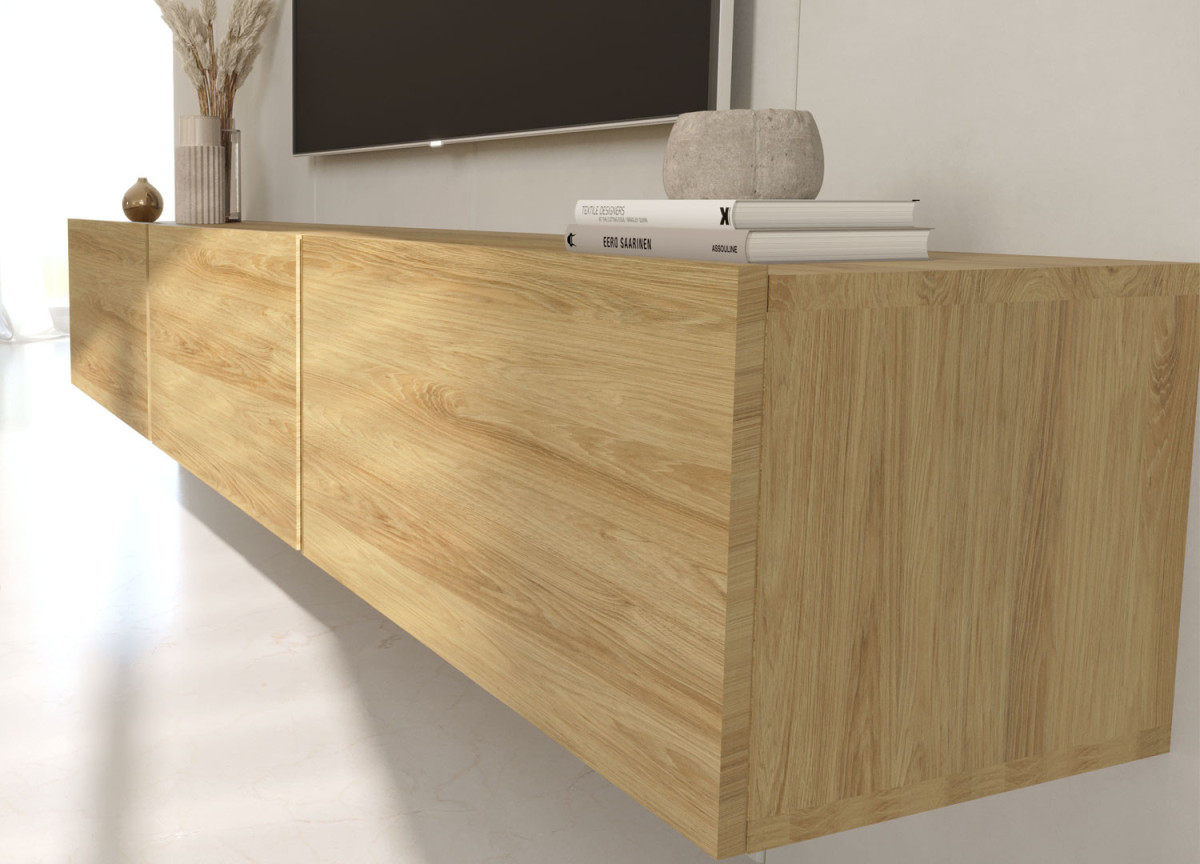Banc tv 180 cm 3 portes