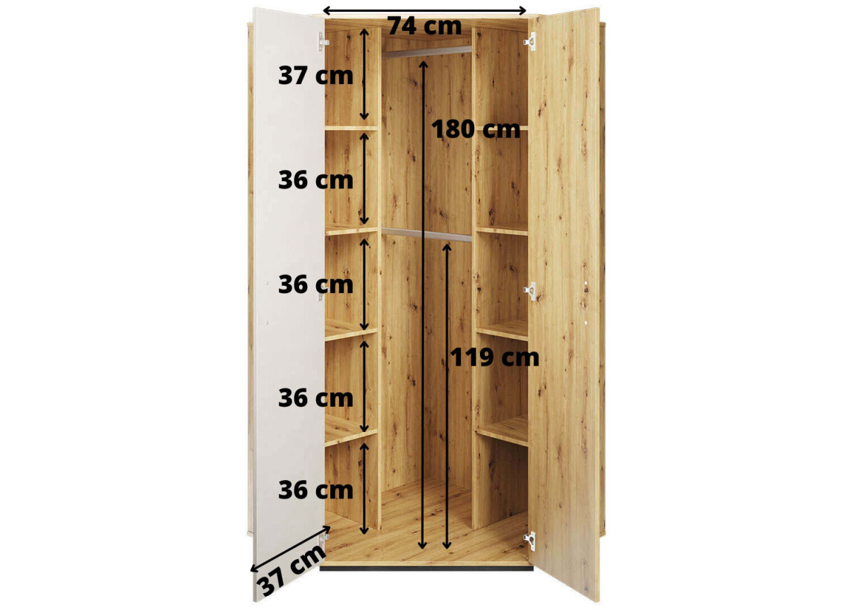 Armoire d'angle pour ado