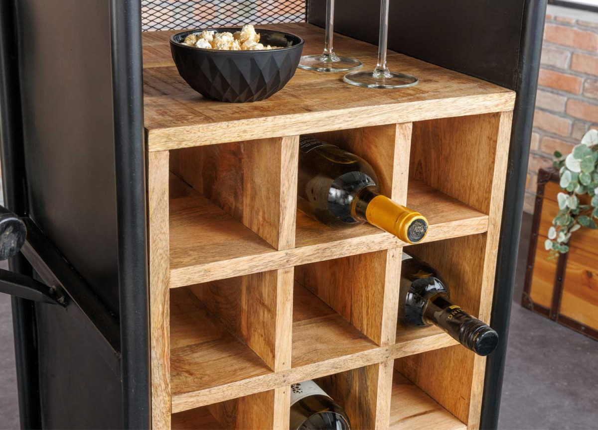 Scooter Bar avec Rangement Rétro Vintage