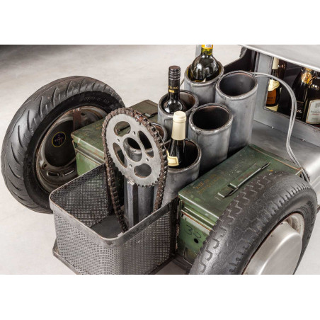 Table Basse Voiture Vintage Hot Rod - Range-Bouteilles