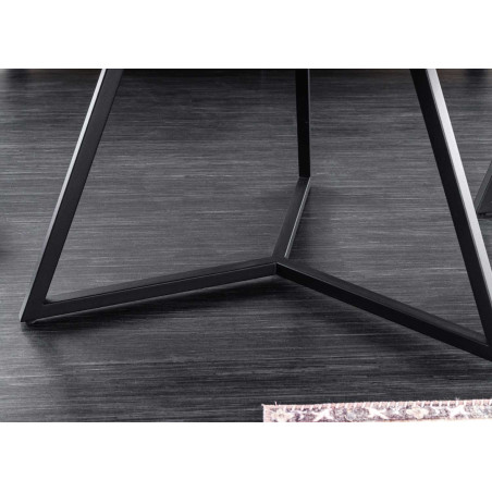 Table Basse Galet en Céramique effet Marbre