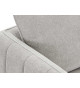 Canapé confort 2 places tissu gris