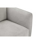 Canapé confort 2 places tissu gris