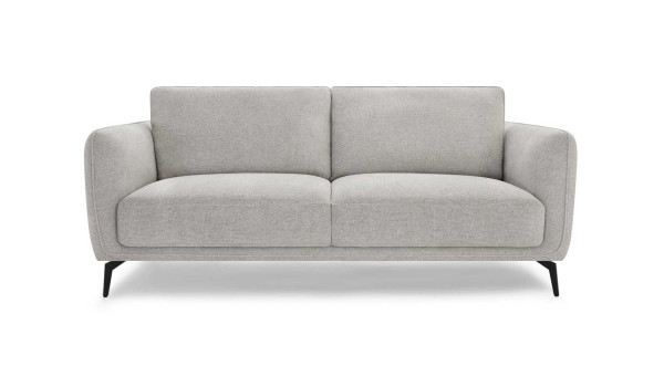 Canapé confort 3 places tissu gris