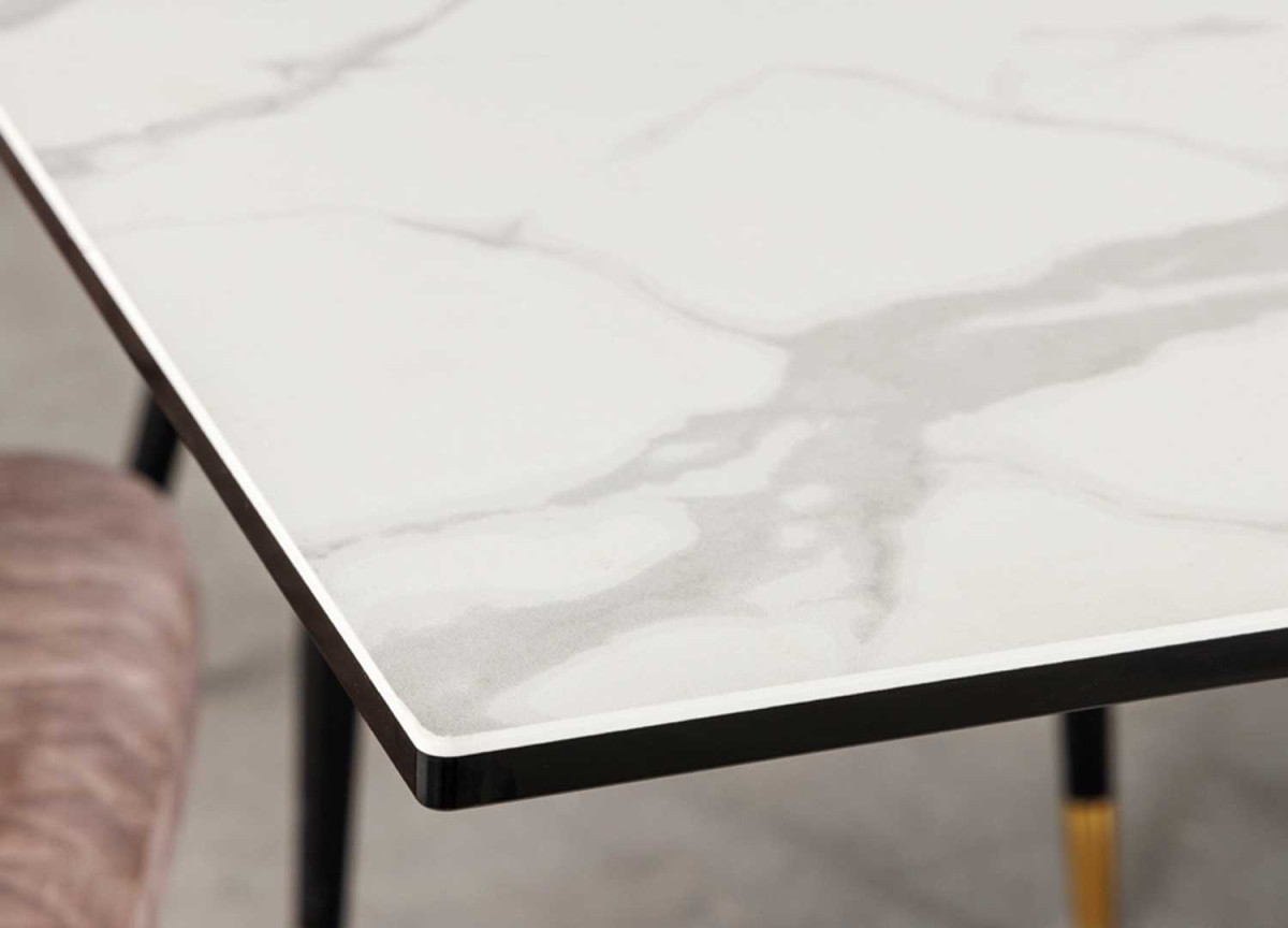 Table à manger avec allonges 180 à 260 cm