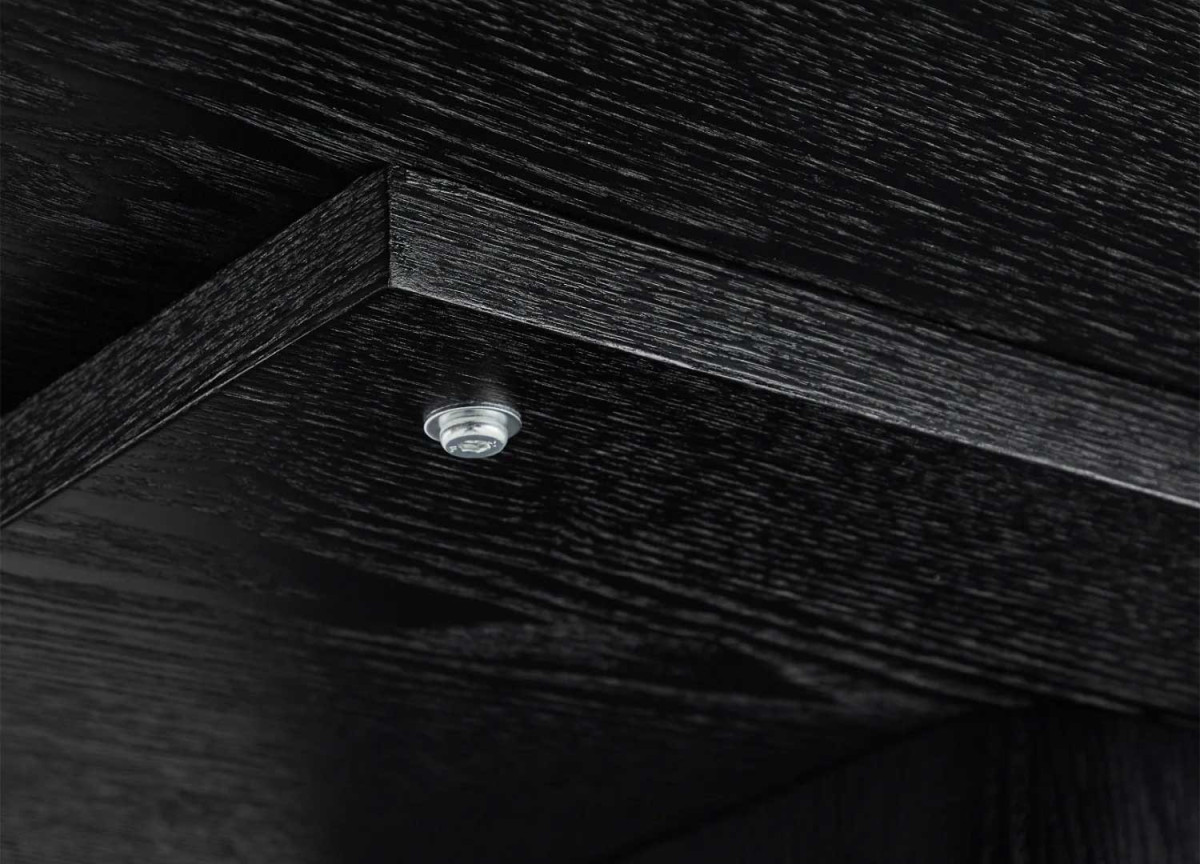 Table 180x90 chêne noir