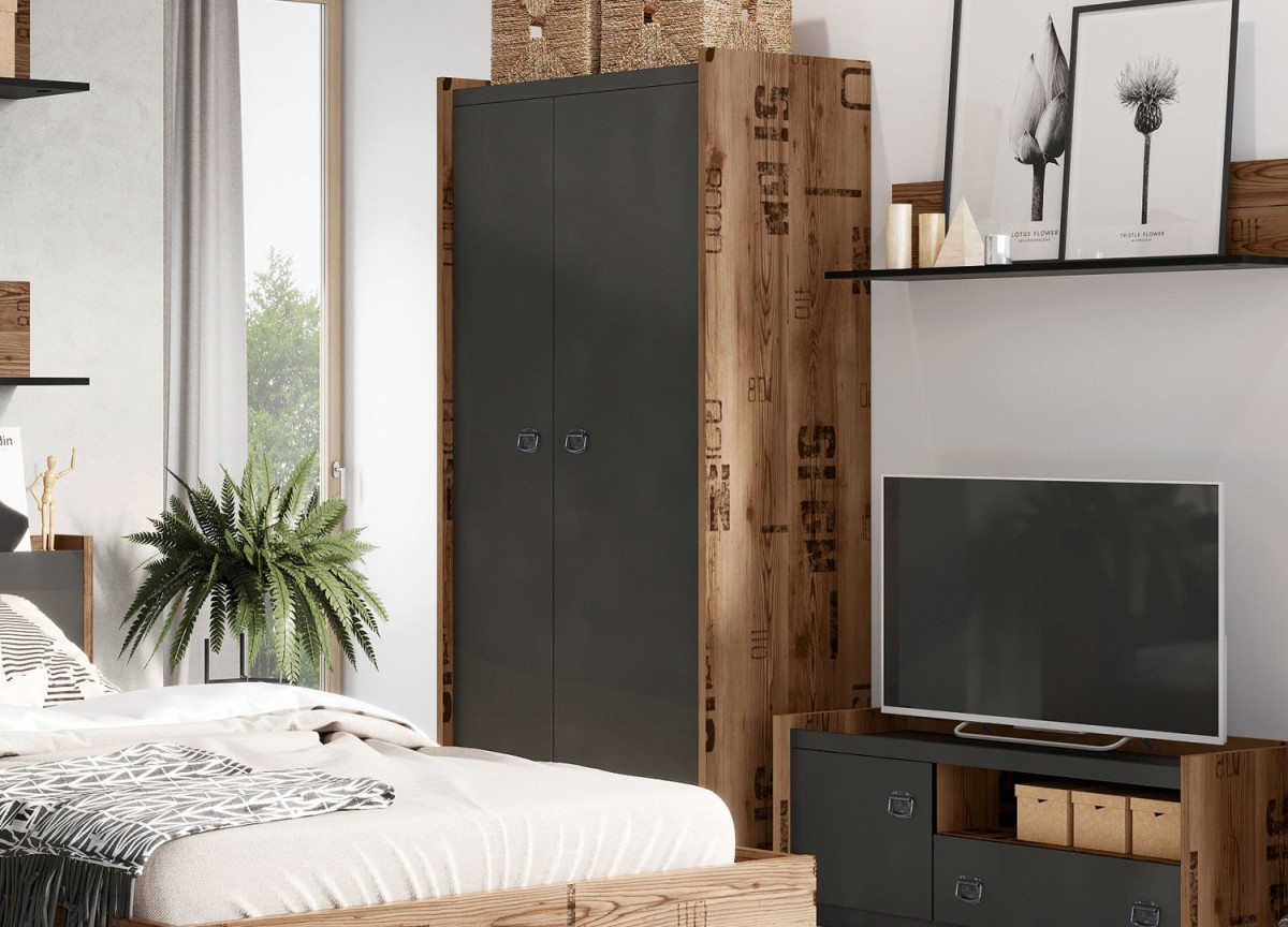 Armoire chambre ado 90 cm