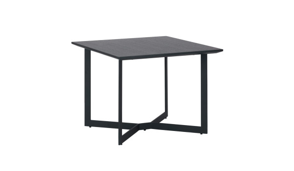 Table basse 70 x 70 cm Chêne noir