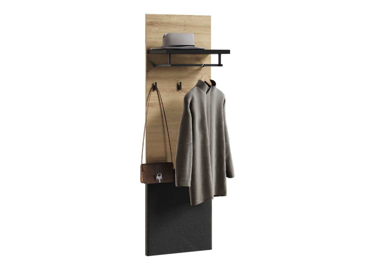 Meubles d'entrée avec penderie et banc à chaussures